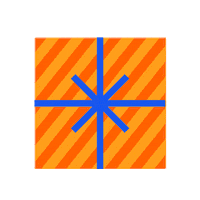 Gift Wrapping Paper Sticker by Constant Contact