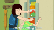 don't touch f is for family GIF by NETFLIX