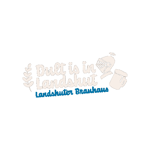 landshuter-brauhaus bayern tradition volksfest landshut Sticker