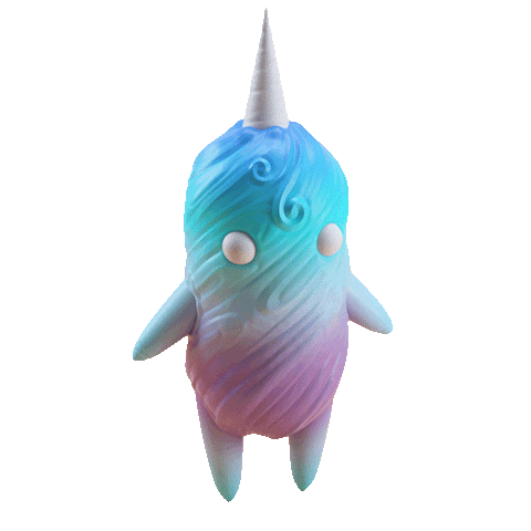 Happy Cotton Candy Sticker