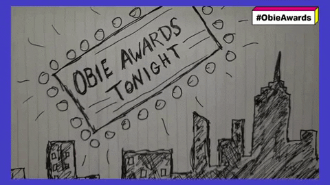 Off Broadway Theatre GIF by Obie Awards
