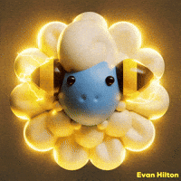 3D Flower GIF by Evan Hilton