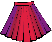 skirt STICKER