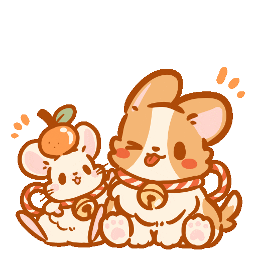 Chinese New Year Cheer Sticker by Lazy Corgi