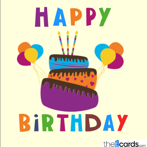 theecards birthday happybirthday hbd happy bday GIF
