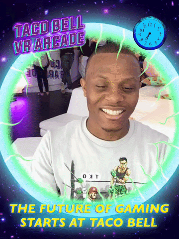 vrarcade GIF by Taco Bell VR Arcade