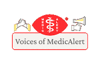 Safety Peace Of Mind Sticker by MedicAlert UK