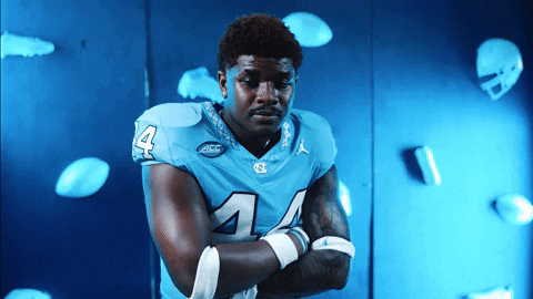 North Carolina Football GIF by UNC Tar Heels