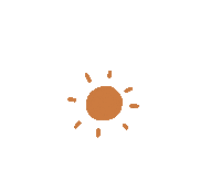Sun Weather Sticker
