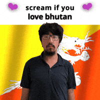 Bhutan Flag Bt GIF