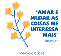Amar Doe Sticker by Inesc - Instituto de estudos socioeconômicos