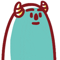 noudaisau art hello illustration design Sticker