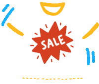 Black Friday Sale Sticker by TeePublic