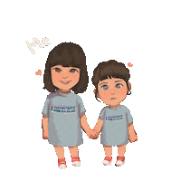 Family Sister Sticker by Rafhi Dominic