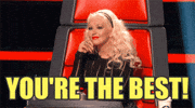 Youre The Best Christina Aguilera GIF