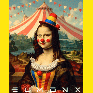 Mona Lisa Artist GIF by ElmonX