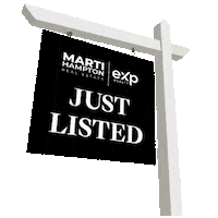 MartiHamptonRealEstate real estate just listed new listing exp realty Sticker