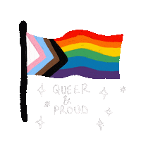 elifonerr rainbow gay stars pride Sticker