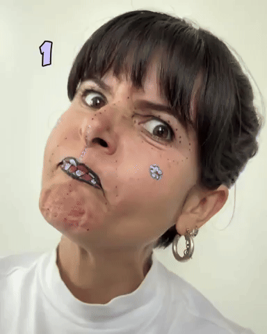 melindaozel melindaozel exaggeratedfaces facesfordrawing GIF