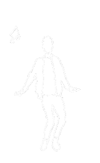 Happy Ghost Sticker