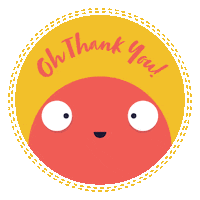 Thanks Thank You Sticker