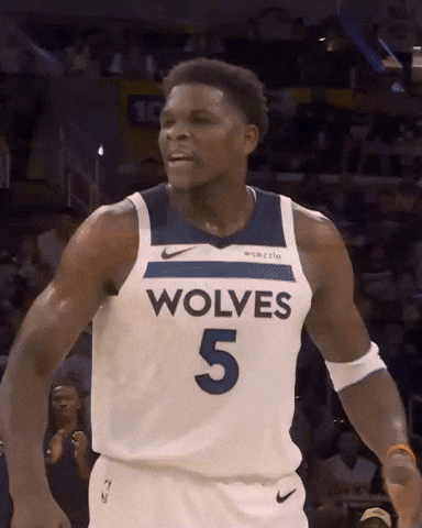 Nba Clap GIF by Minnesota Timberwolves