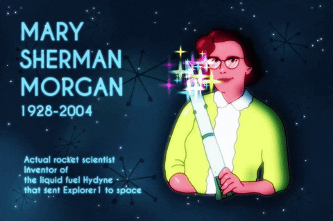 Mary Sherman Morgan Scientist GIF