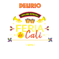 Feria Deliriocali Sticker by Delirio Hecho en Cali