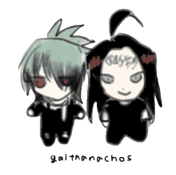 galthanachos anime manga kei visualkei Sticker