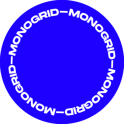 Logo Monogrid Sticker by Digital Interactive Studio