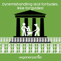 Stop Vp GIF by Veganerpartiet - Vegan Party of Denmark