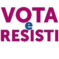 vota e resisti Sticker by Progressi