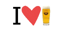 Genussbrauerei love i love halbe genussbrauerei Sticker