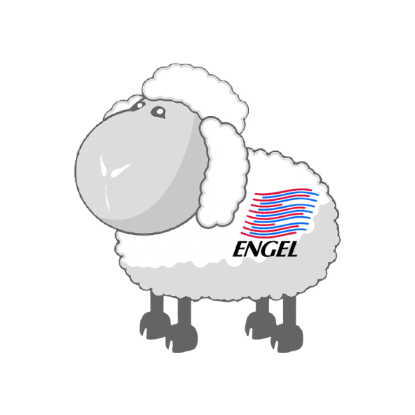 EngelNatur giphygifmaker sheep wool engel Sticker