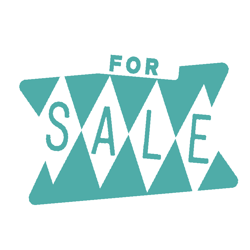 For Sale Vintage Sticker