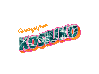 Greetingsfrom Summer20 Sticker by Kosiuko