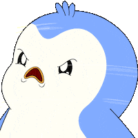 Angry Penguin Sticker by Pudgy Penguins