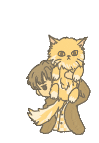 Illustration 貓 Sticker by polu