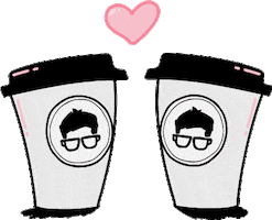 gregorys coffee love Sticker