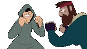 MartinFelice encapuchado crononauta john titor acolito Sticker