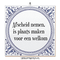 Hoop Wijsheid Sticker by Tegelspreuken.nl