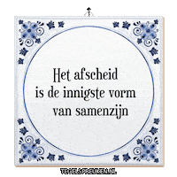 Troost Reflectie Sticker by Tegelspreuken.nl