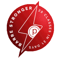 Barrestrongerchallenge Sticker by Pure Barre