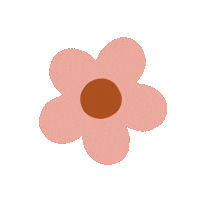 Pink Flower Sticker