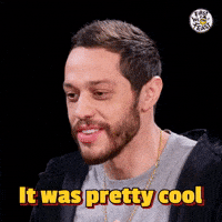 Pete Davidson Wings GIF by First We Feast