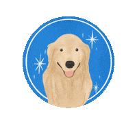 Golden Retriever Dog Sticker