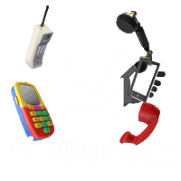 Oktavium telefoon mobiel zakelijk oktavium Sticker