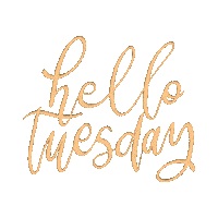 Calligraphy Tuesday Sticker