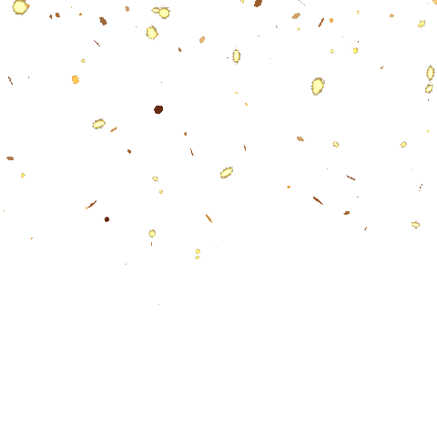 Party Gold Sticker by Irene Schouten