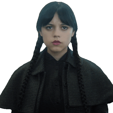 Addams Family Wednesday Sticker by NETFLIX